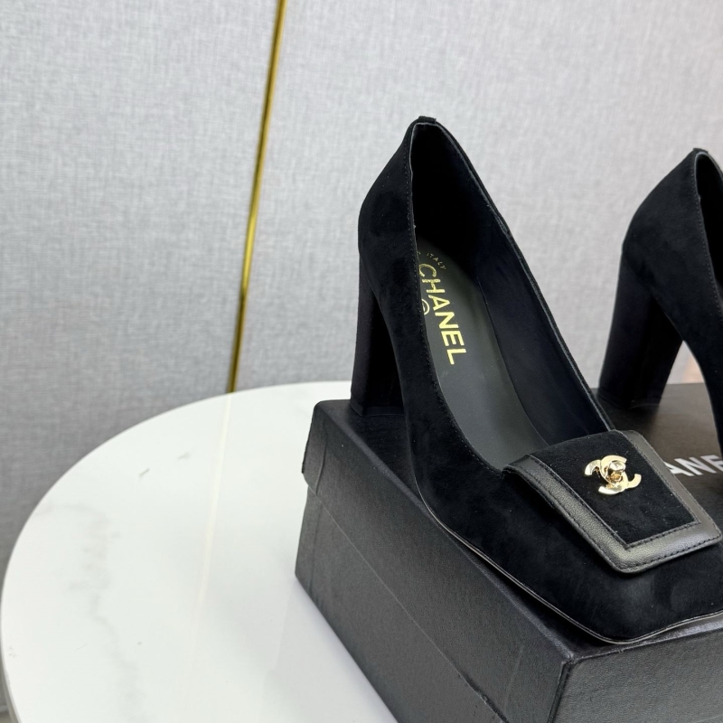 Ch**el heeled shoes